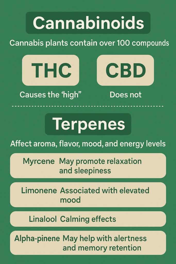 difference between sativa and indica